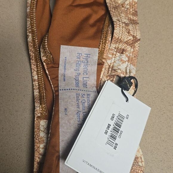 Vitamin A Sand Snake Brazilian Bikini Bottoms - Picture 7 of 16